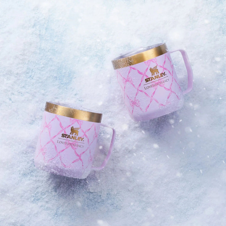 Stanley 1913 x LoveShackFancy Holiday Everyday Camp Mug Set | 12 OZ - GLAM MODA