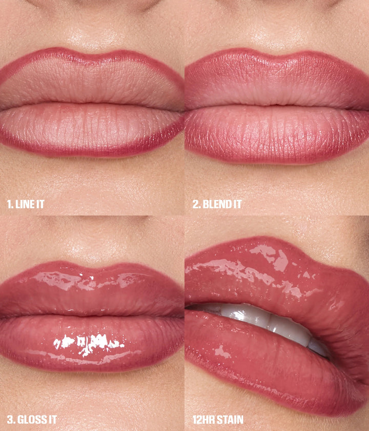 Makeout Sesh Lip Duo Rosy Nudes - GLAM MODA