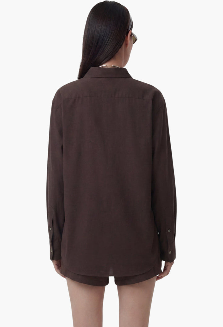 Signature NY Oversized Shirt - GLAM MODA