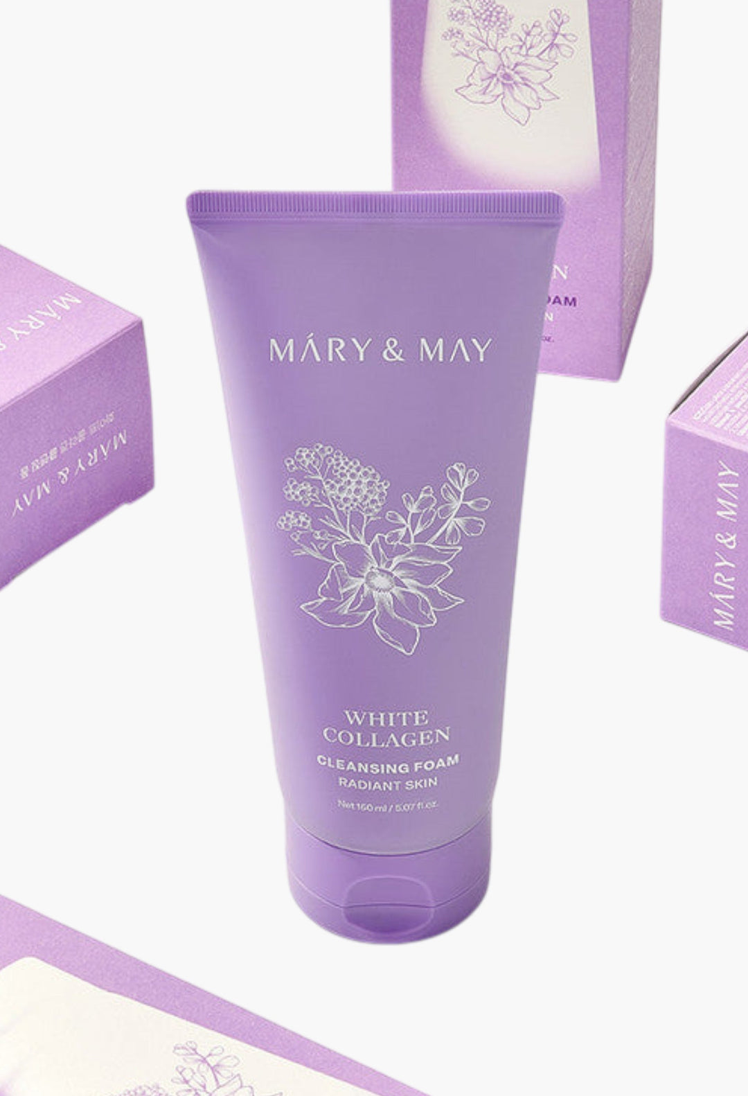 White Collagen Cleansing Foam