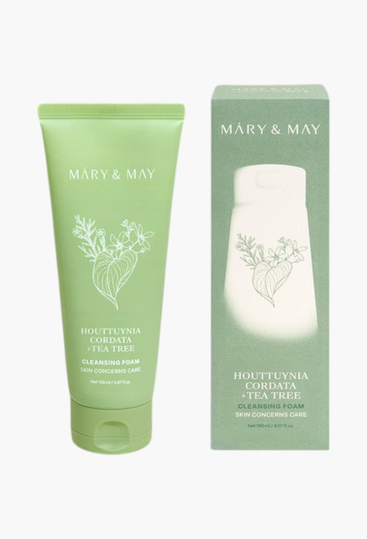 Houttuynia Cordata+Tea Tree Cleansing Foam