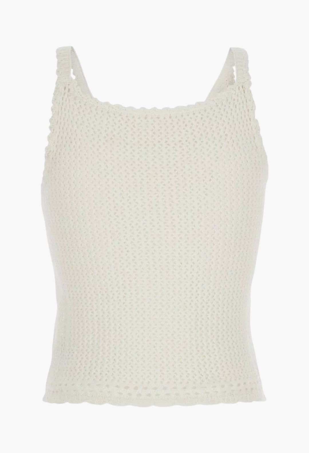Linen And Cotton Blend Top - GLAM MODA
