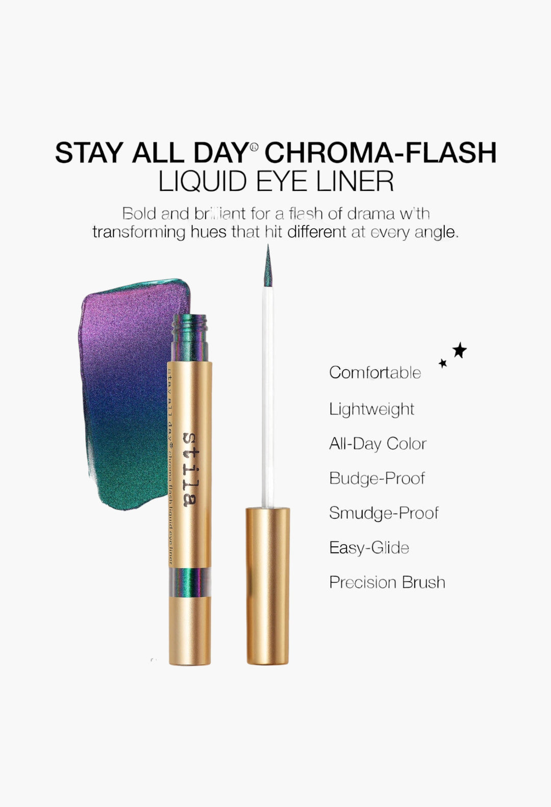 Stay All Day® - Chroma-Flash Liquid Eye Liner