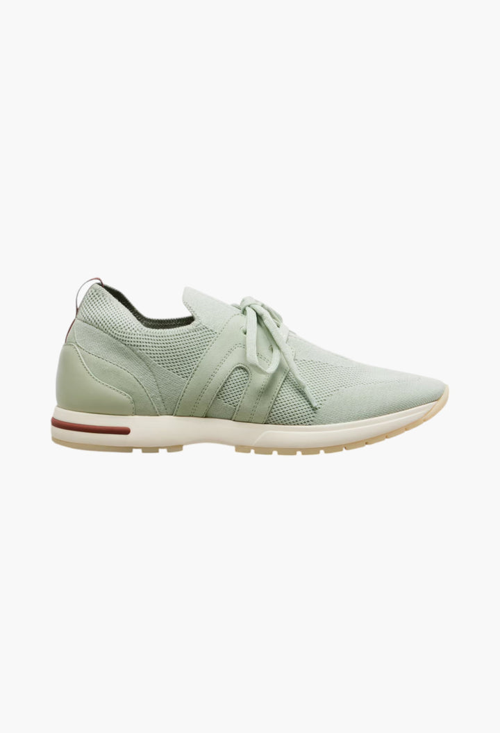 360 LP Lady Flex Suede-Trimmed Sneakers - GLAM MODA