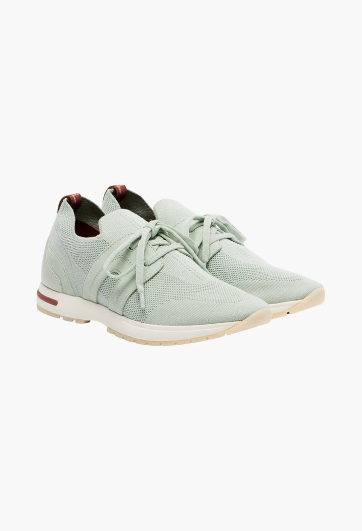 360 LP Lady Flex Suede-Trimmed Sneakers - GLAM MODA
