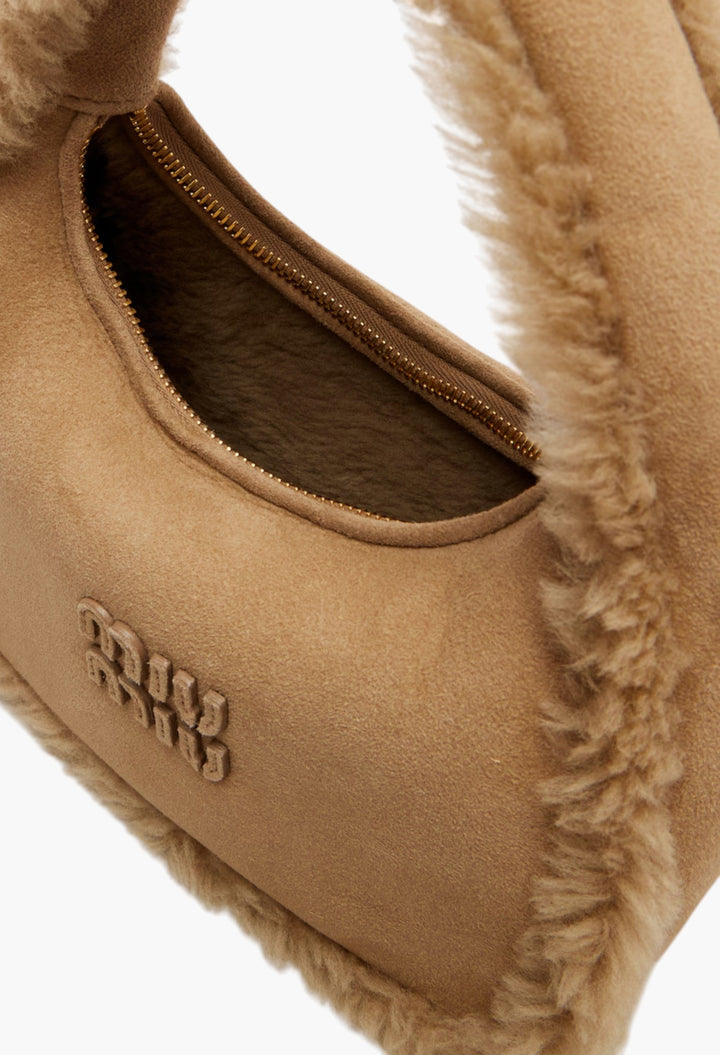 Wander Suede Top-Handle Bag - GLAM MODA