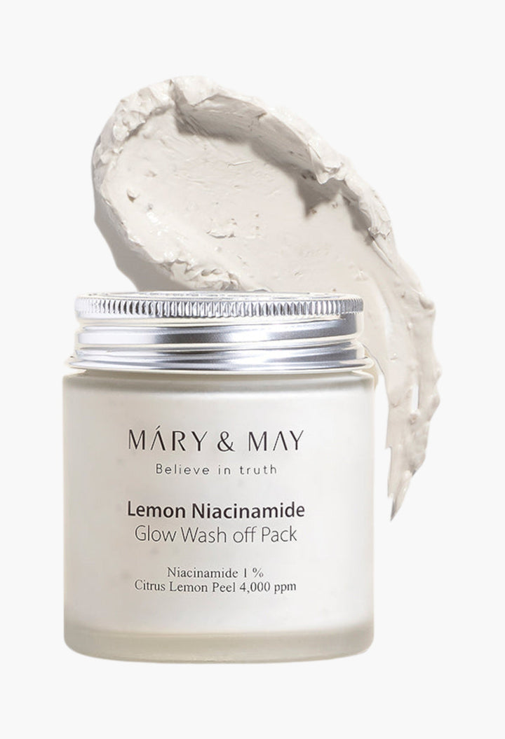 Vegan Lemon Niacinamide Glow Wash off Pack
