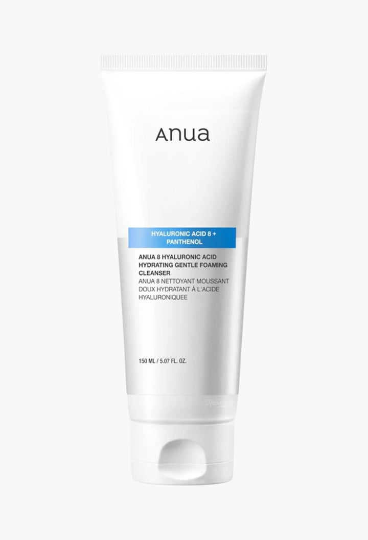 Anua 8 Hyaluronic Acid Hydrating Gentle Foaming Cleanser - GLAM MODA