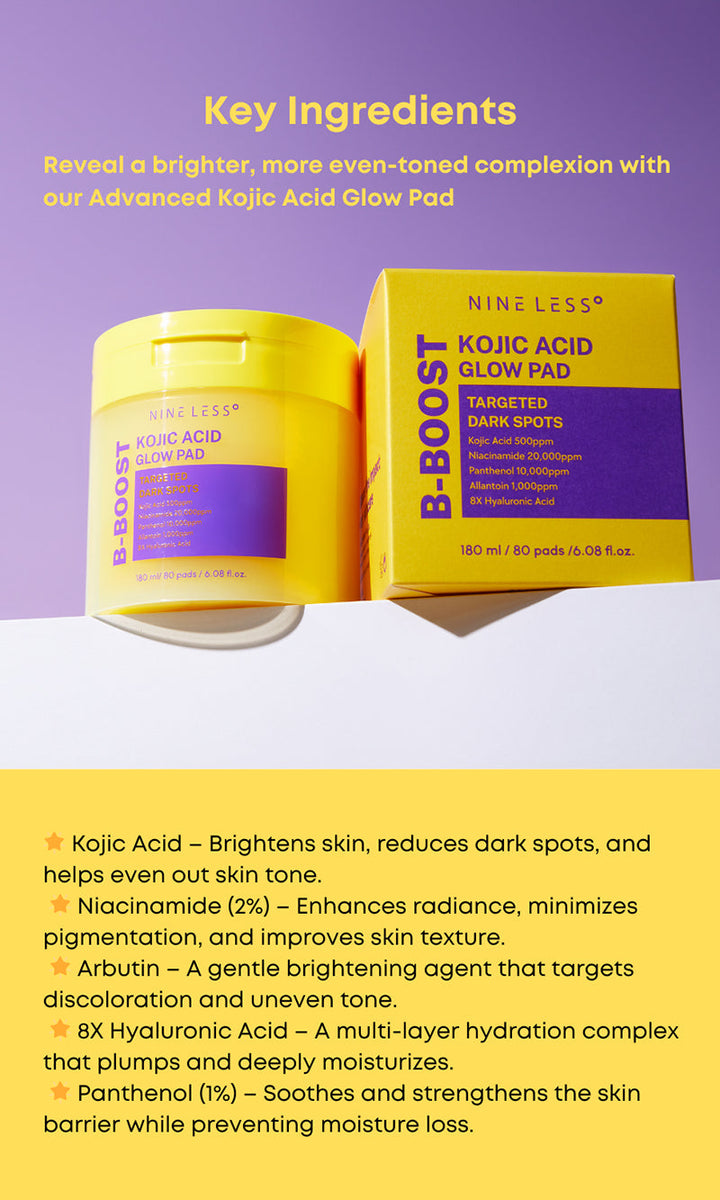 B-Boost Kojic Acid Glow Pad