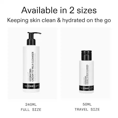 Hydrating Cream-To-Milk Cleanser with Hyaluronic Acid - GLAM MODA