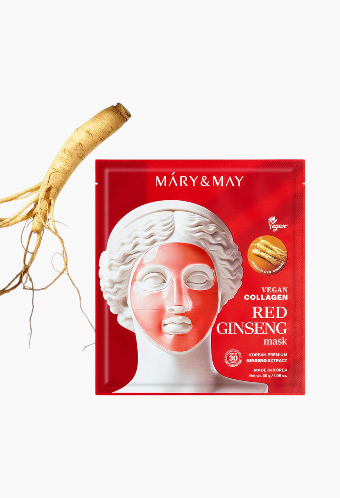Vegan Collagen Red Ginseng Mask