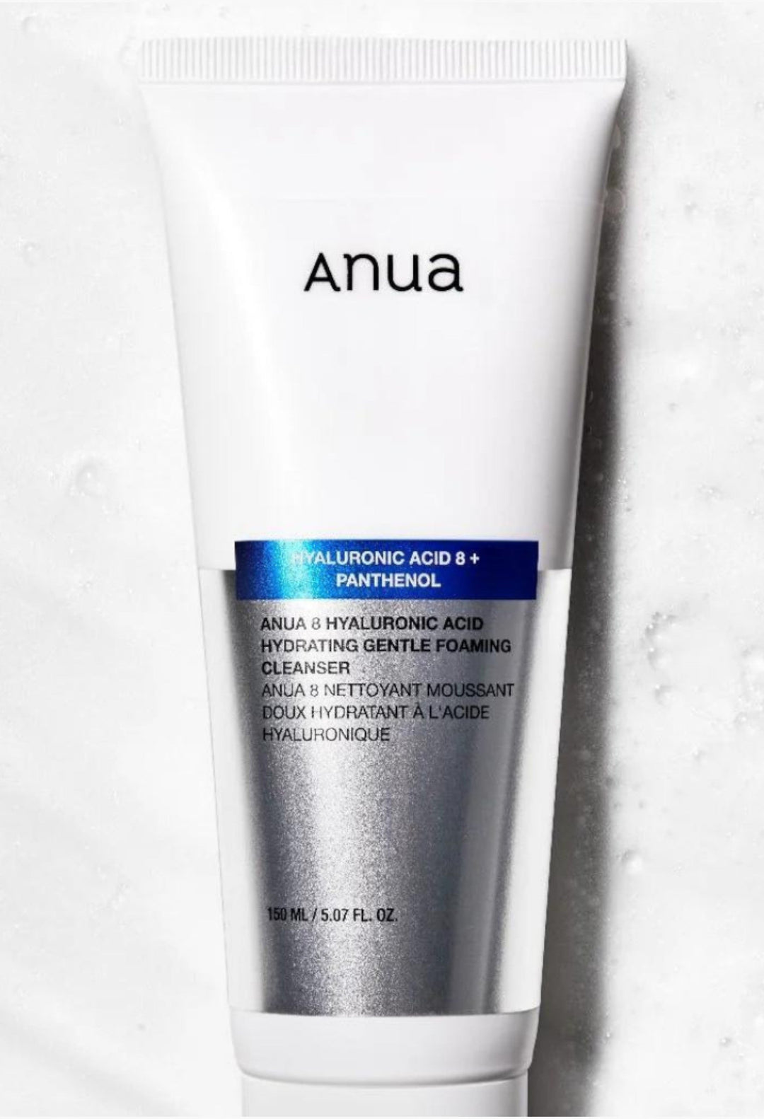 Anua 8 Hyaluronic Acid Hydrating Gentle Foaming Cleanser - GLAM MODA