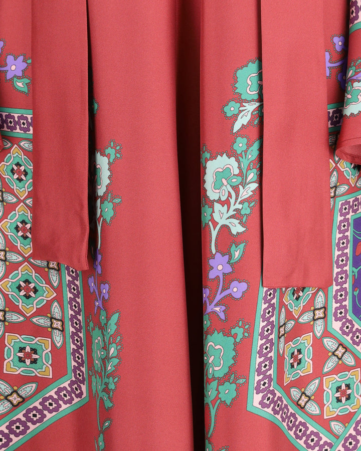 Silk Twill Magnifico Dress - GLAM MODA