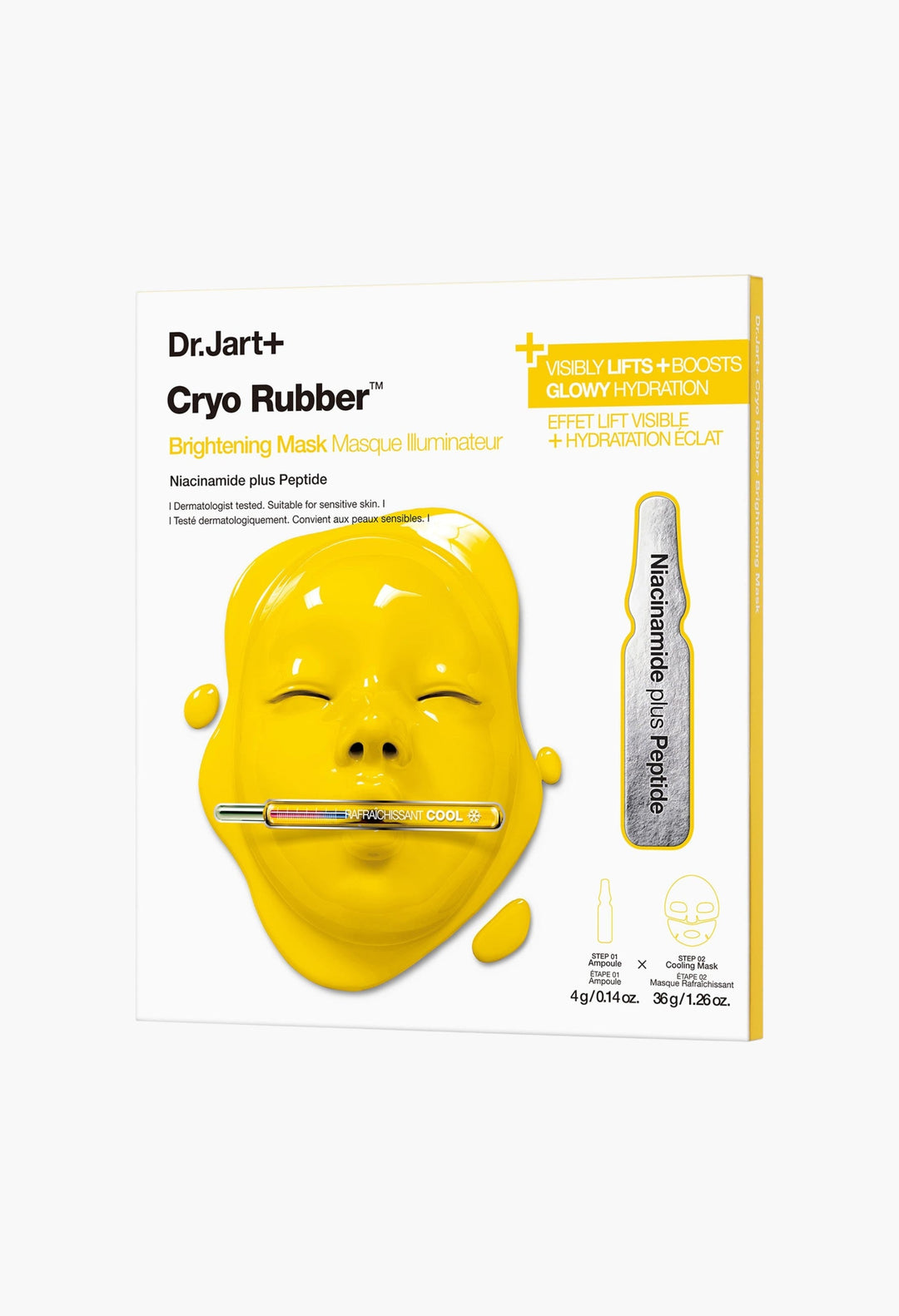 Cryo Rubber™ Brightening Face Mask with Niacinamide - GLAM MODA