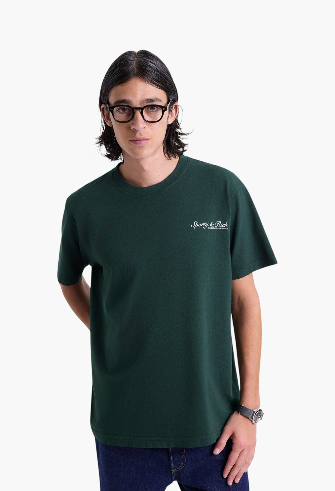 Syracuse T-Shirt - Forest/White - GLAM MODA