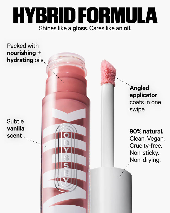 Odyssey Lip Oil Gloss - Hydrating Lip Gloss - GLAM MODA