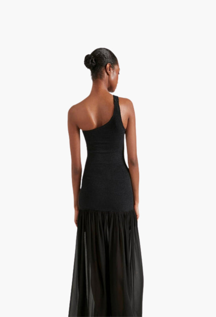 Nancy Hybrid Dress Black