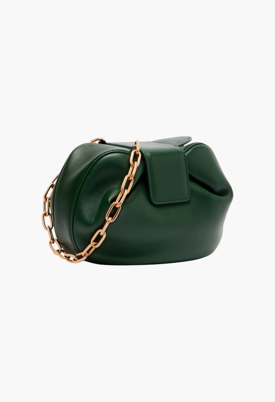 Soft Demi Leather Clutch - GLAM MODA