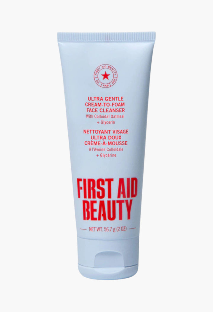 Ultra Gentle Pure Skin Cream-to-Foam Face Cleanser with Colloidal Oatmeal + Glycerin - GLAM MODA