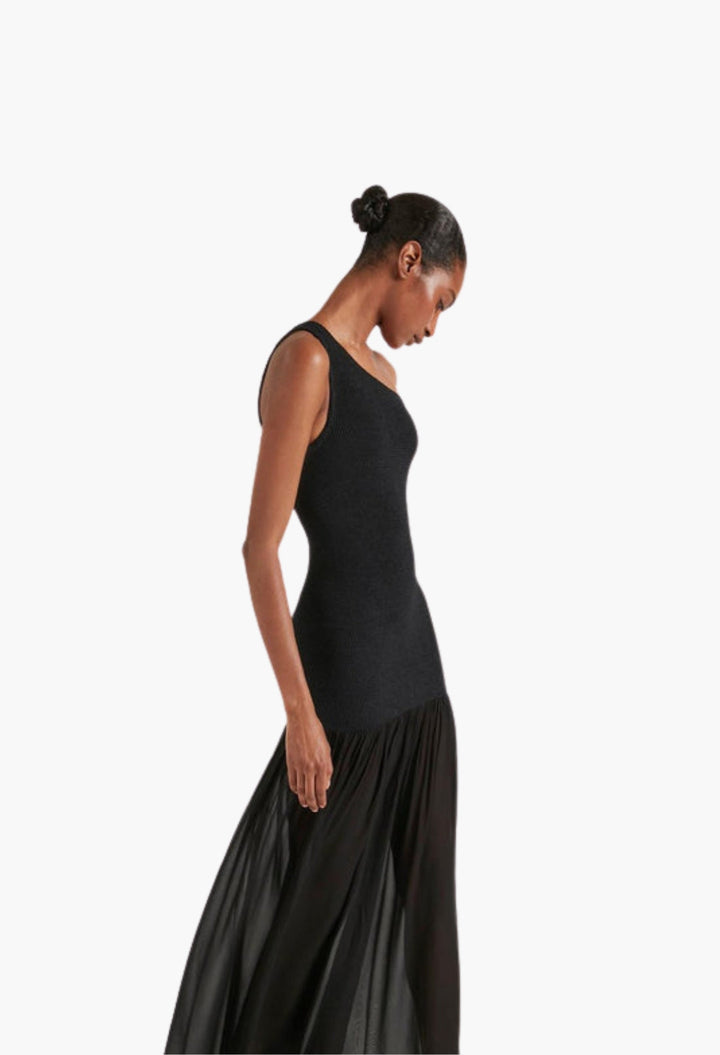 Nancy Hybrid Dress Black
