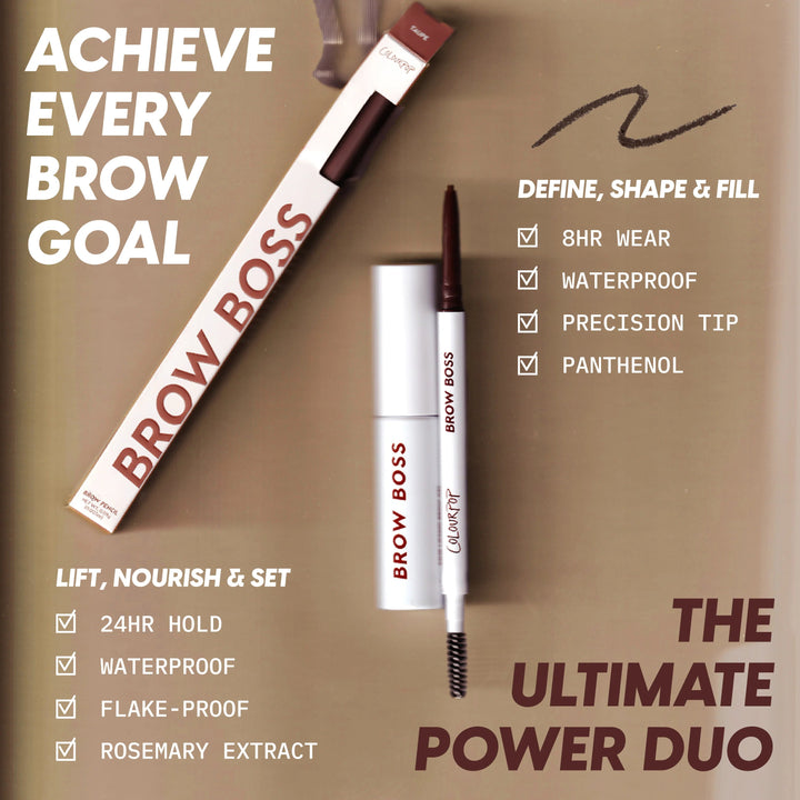 Brow Boss Pencil - Waterproof Defining Brow Pencil - GLAM MODA