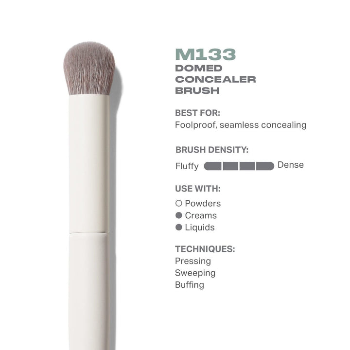 M133 Domed Concealer Brush - GLAM MODA