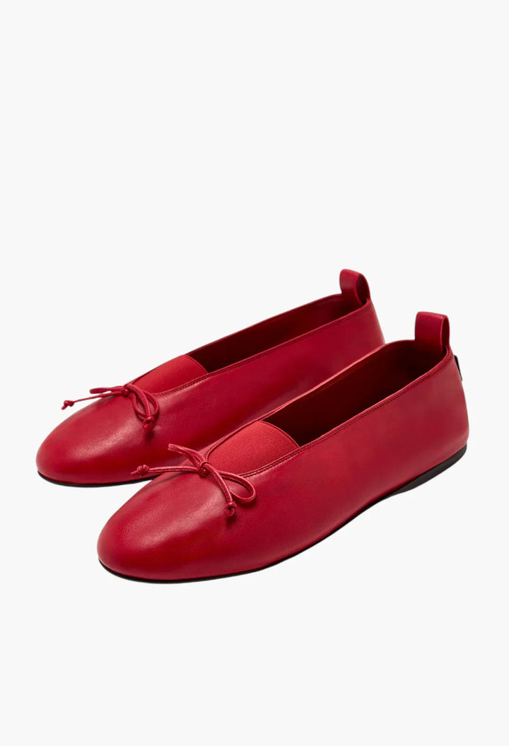 Élan Nappa Leather Ballerinas