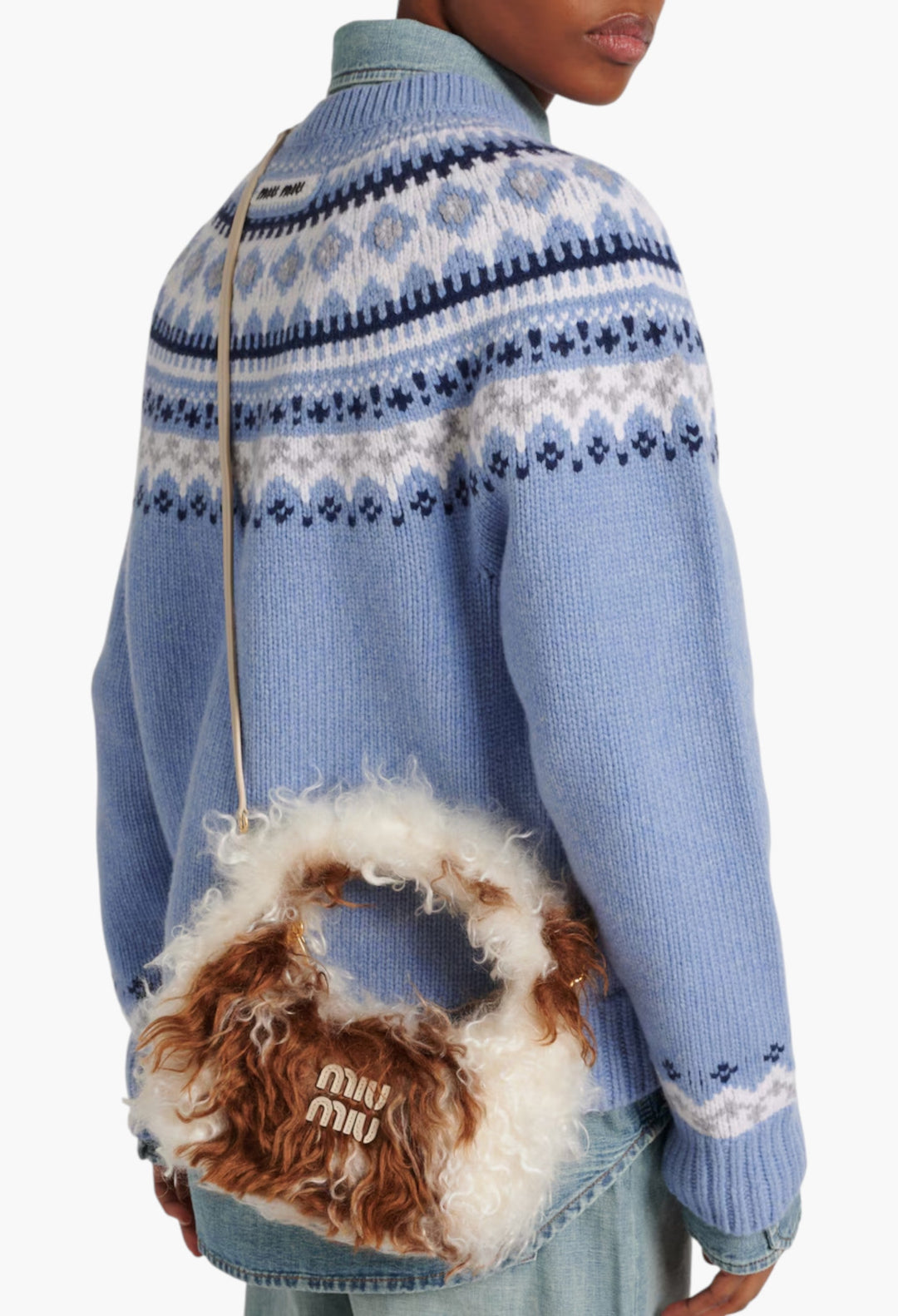 Wander Cow-Print Shoulder Bag - GLAM MODA