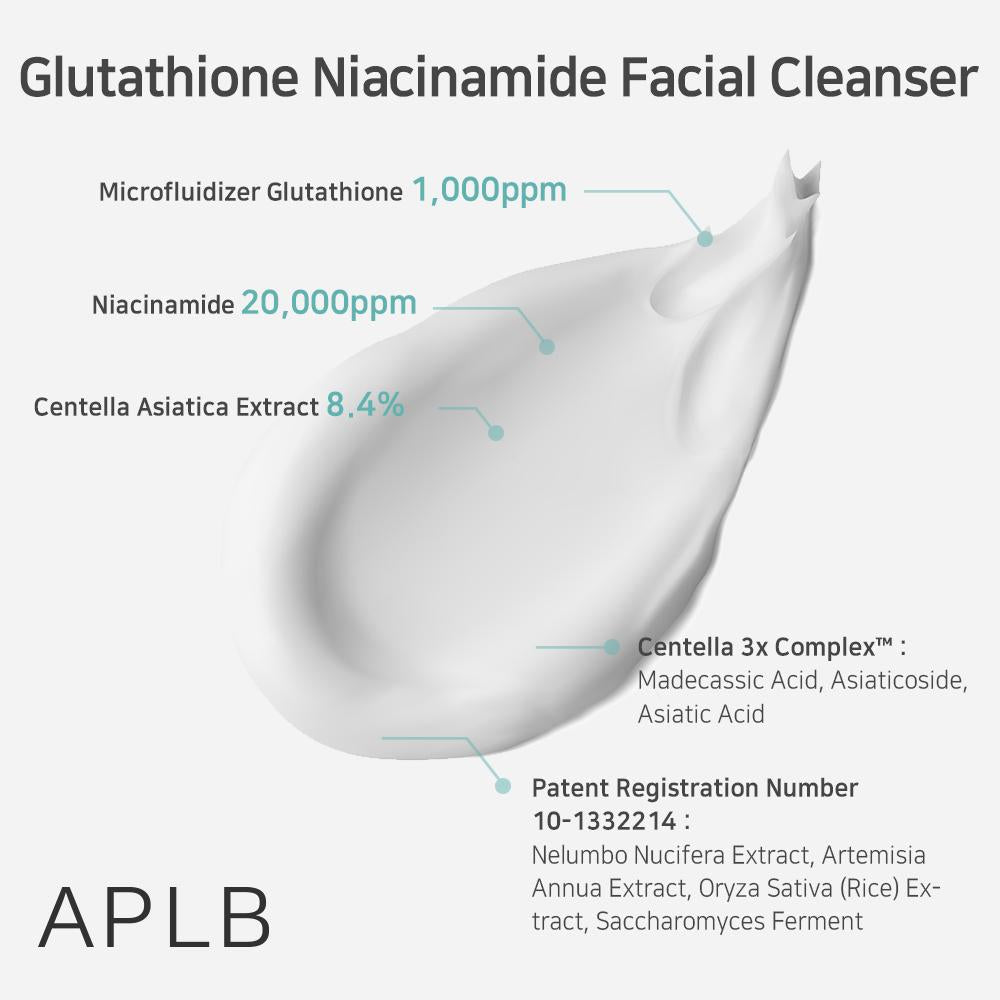 Glutathione Niacinamide Facial Cleanser
