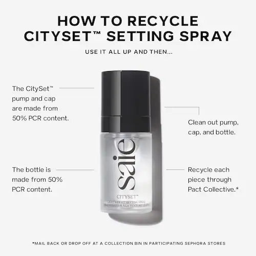 Mini CitySet™ Ultra-Fine Mist Setting Spray with 16 Hour Wear - GLAM MODA