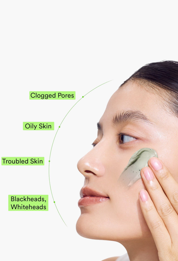 Pore Clay Pack Cleanser Heartleaf Charcoal Foam