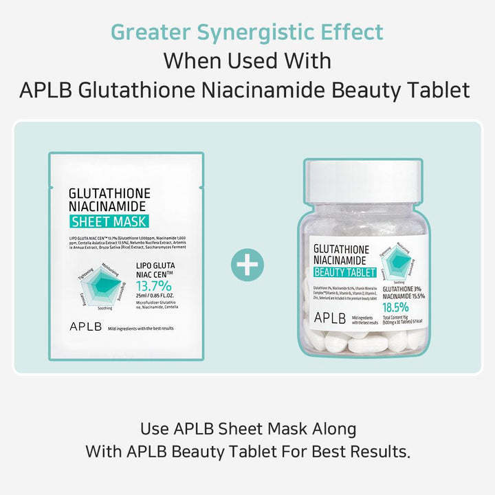 Glutathioine Niacinamide Sheet Mask