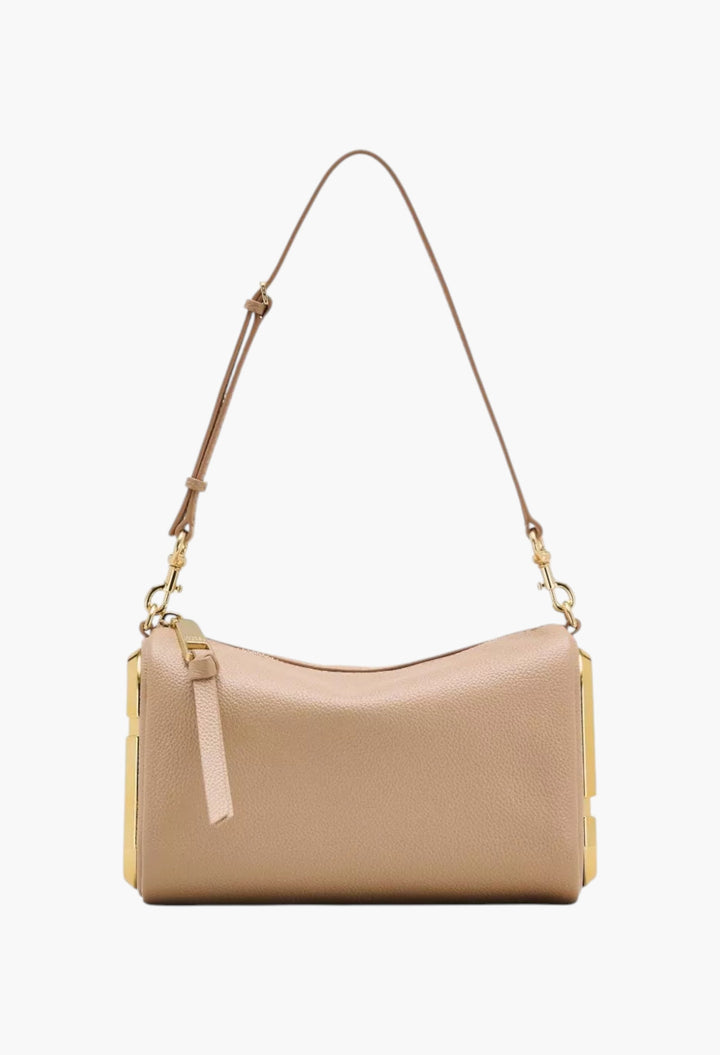 Snapshot Leather Shoulder Bag - GLAM MODA