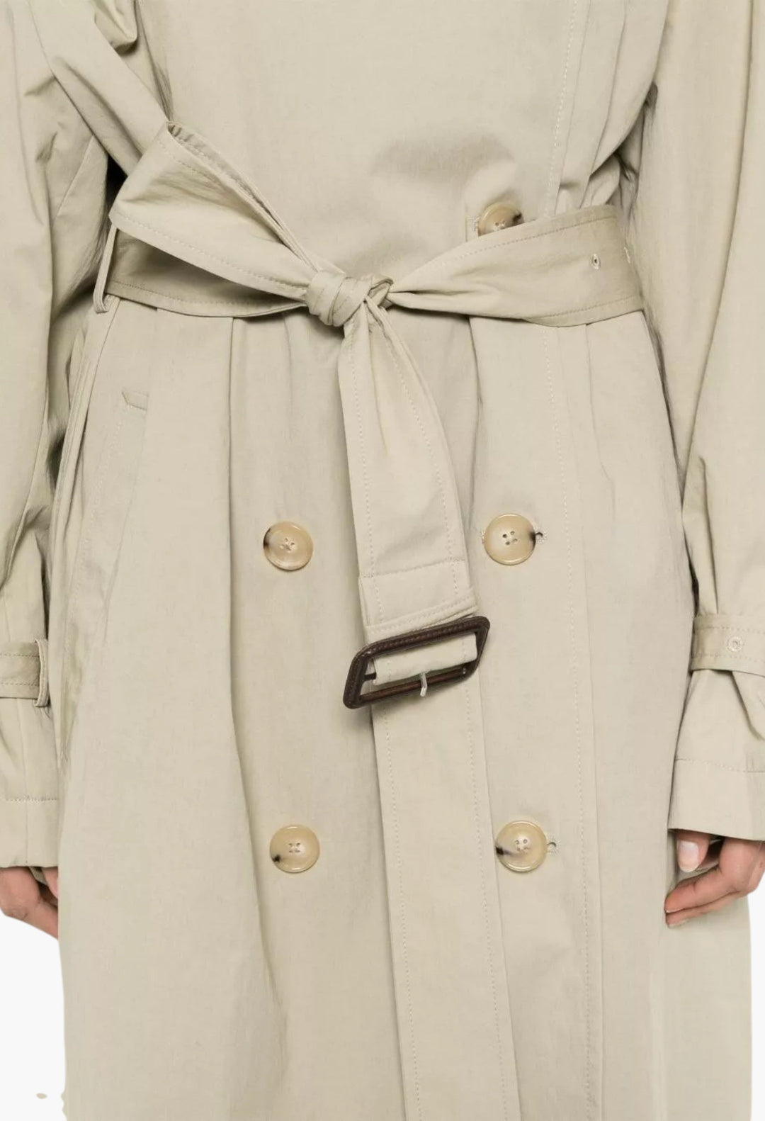 Cotton Blend Trench Coat - GLAM MODA