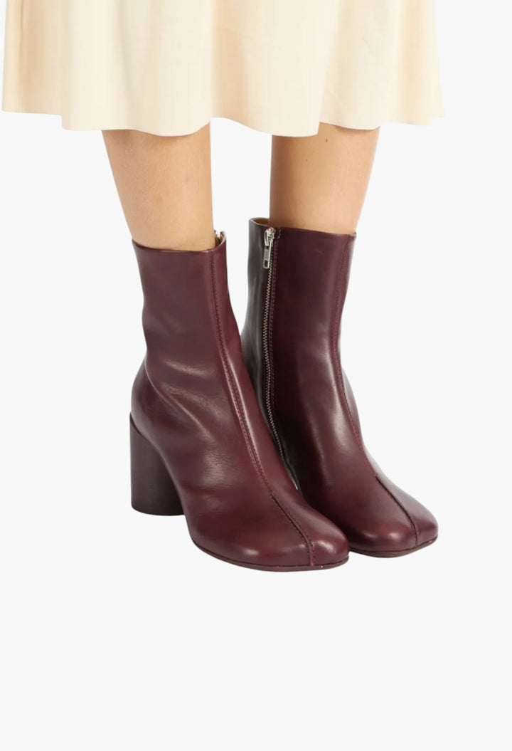 70mm Anatomic Stitch Ankle Boots - GLAM MODA