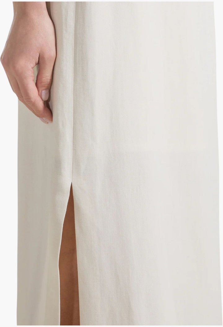 Long Skirt With Slit - GLAM MODA