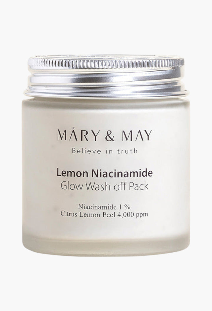 Vegan Lemon Niacinamide Glow Wash off Pack