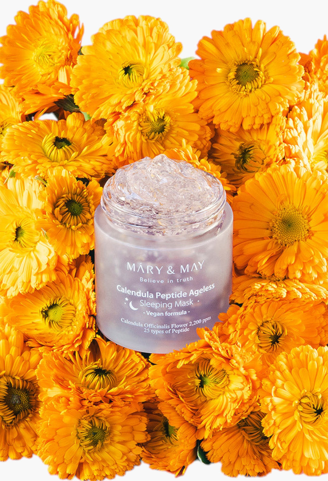 Vegan Calendula Peptide Ageless Sleeping Mask