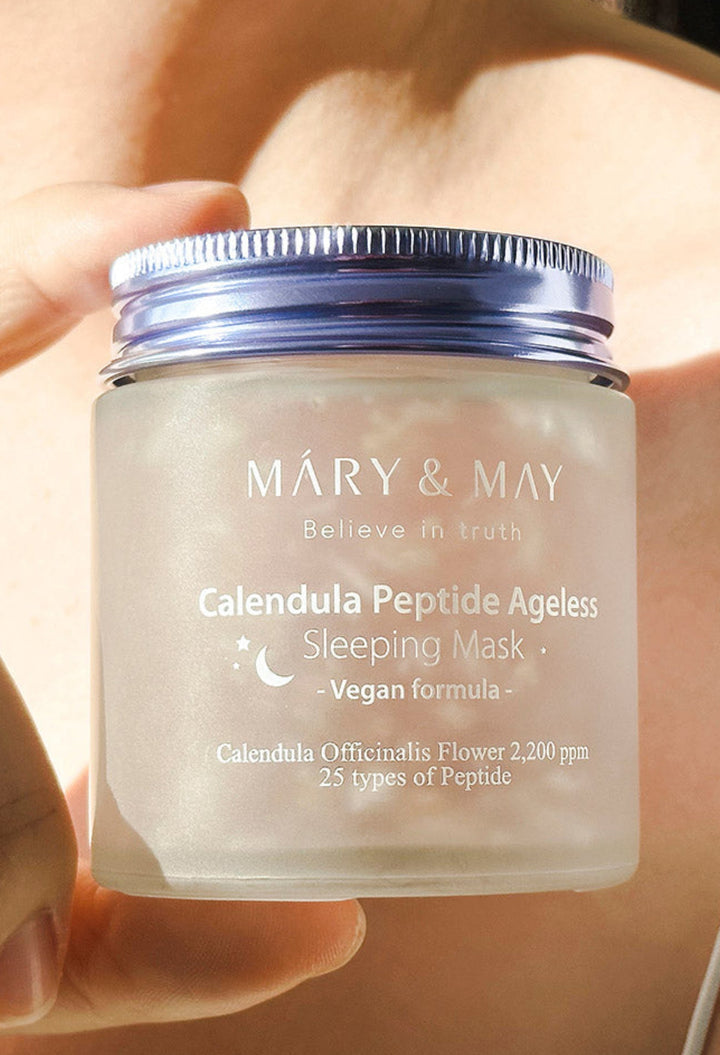 Vegan Calendula Peptide Ageless Sleeping Mask