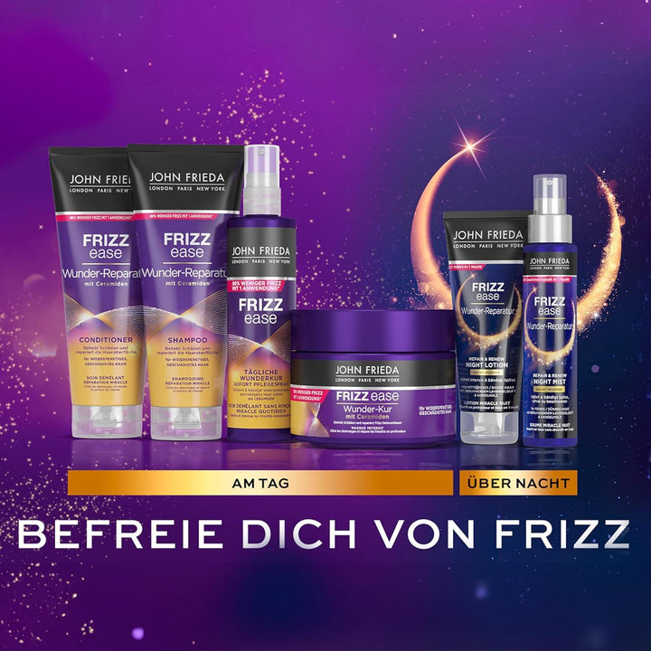 Frizz Ease Wunder Kur - Depthly Haarkur- For Unruly Hair - Intensive Repair And Strengthening - GLAM MODA