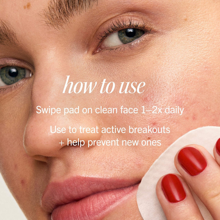 Acne Clearing Pads - 2% Salicylic Acid Acne Treatment - GLAM MODA