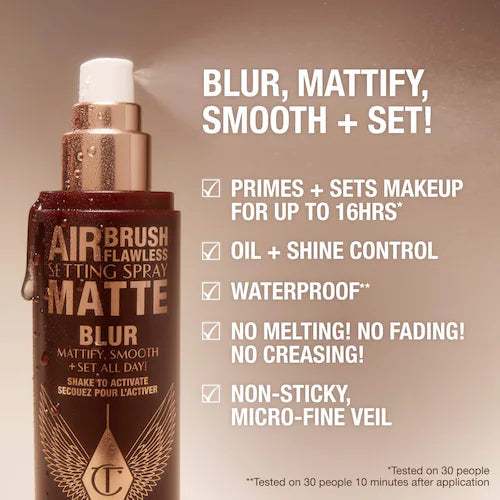 Airbrush Flawless Matte Blurring & Waterproof Setting Spray - GLAM MODA