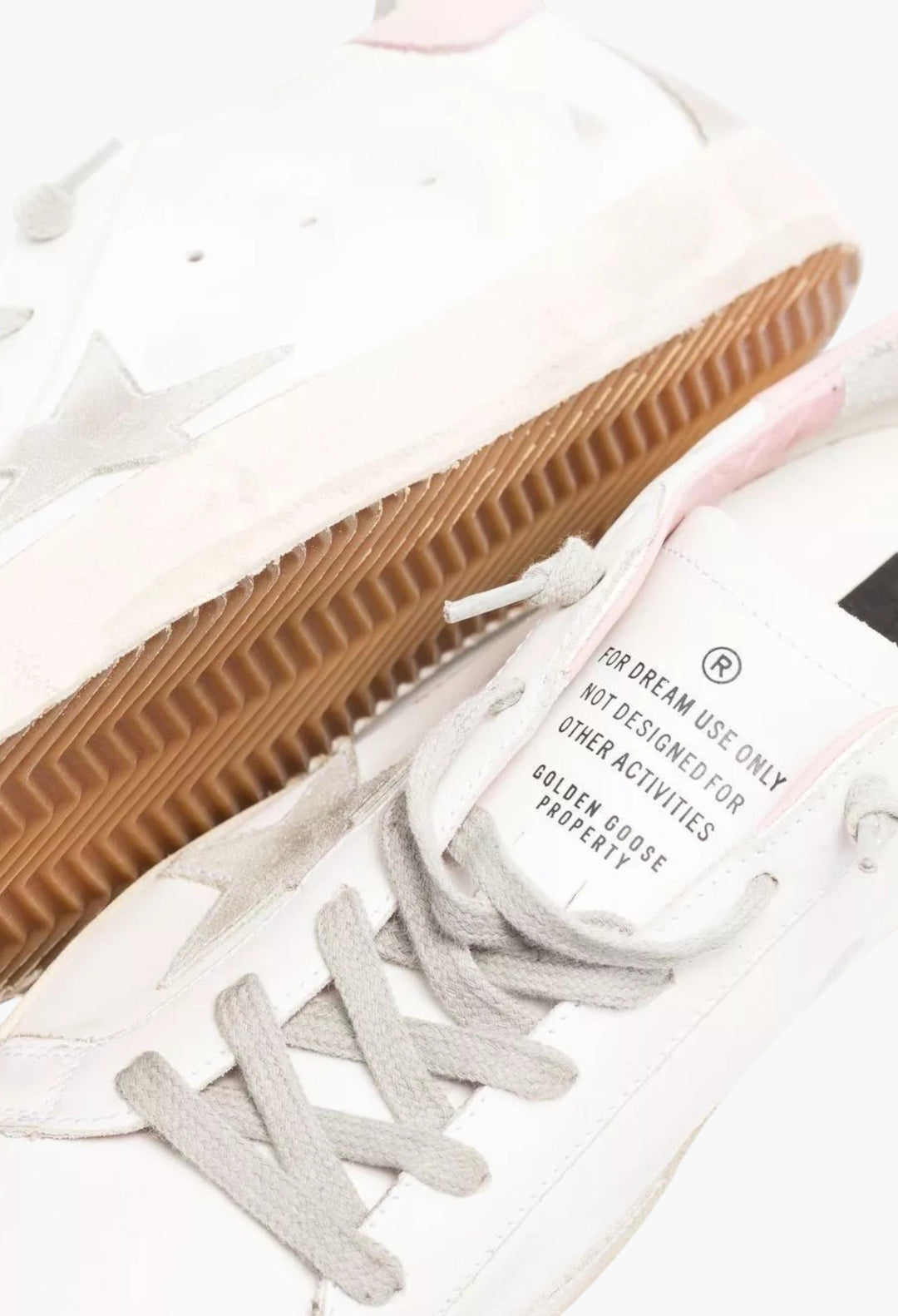 Golden goose - Super-Star Leather Sneakers - GLAM MODA