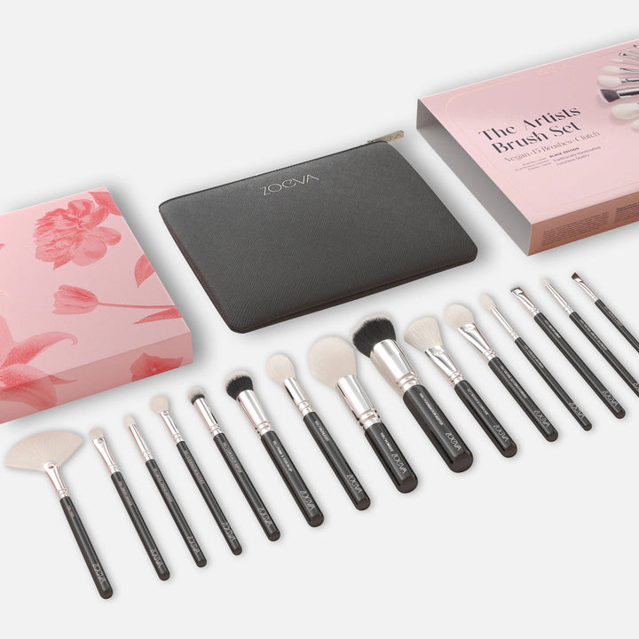 The Artists Brush Set (Black) - GLAM MODA