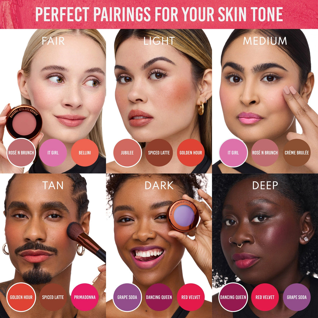 Yummy Skin Blurring Balm Powder Flushed Bellini - GLAM MODA