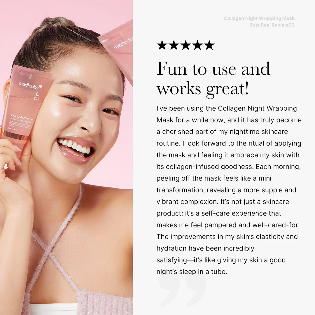 Collagen Night Wrapping Mask - GLAM MODA