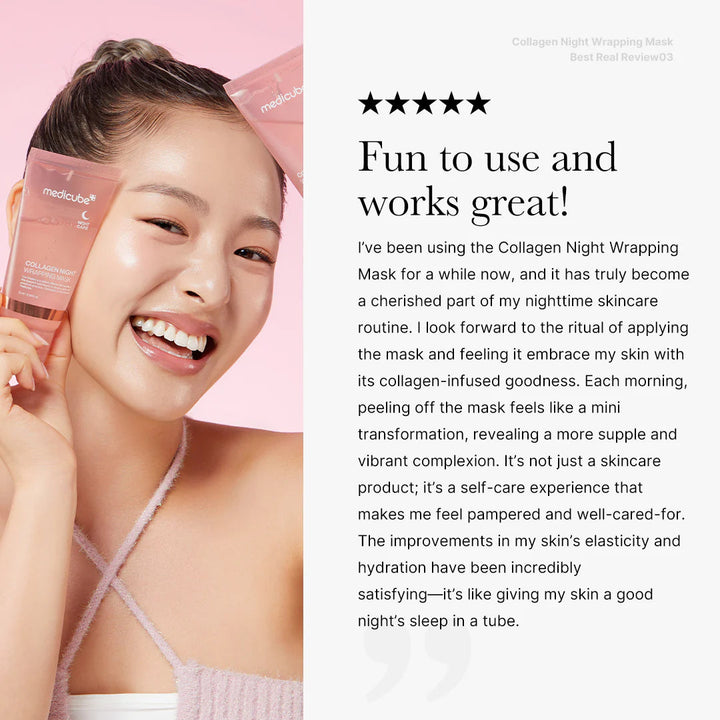 Collagen Night Wrapping Mask - GLAM MODA