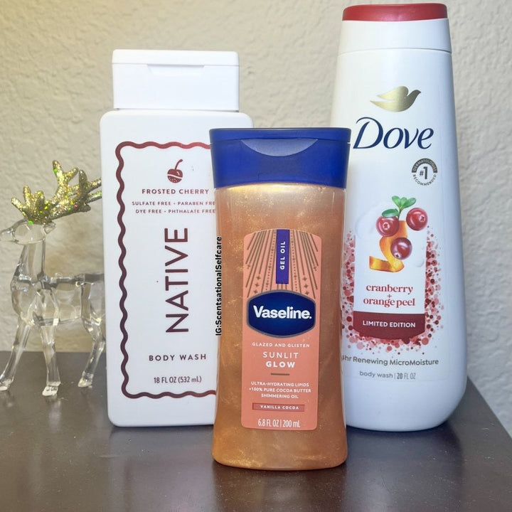 Vaseline Glazed & Glisten Vanilla Cocoa Shimmering Gel Body Oil - Sunlit Glow - 6.8 fl oz - GLAM MODA