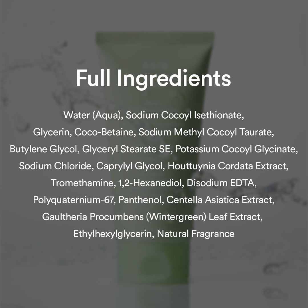 Mild Foam Cleanser Heartleaf Foam
