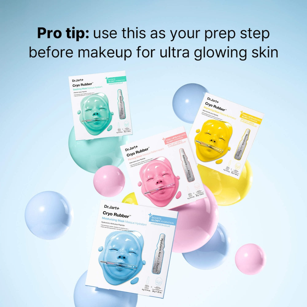 Cryo Rubber™ Brightening Face Mask with Niacinamide - GLAM MODA